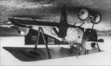 MISSION BUILDER TIPS Billy Bishop in front of his blue-nosed Nieuport 17. Bishop's career has been the subject of controversy in recent years.
