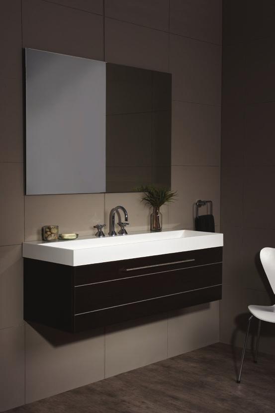 The Slab The Slab creates a new comfort zone by reinventing the rules. Let your imagination loose and create a piece of personalised and co-ordinated bathroom furniture.