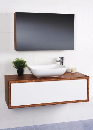 Pure Make a statement with the bold and yet minimalist design of the visually unique Pure vanity.