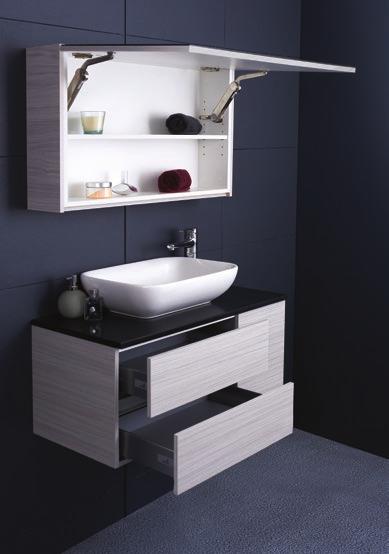 Urban Less is more with the subtle sophistication of the beautifully modern Urban vanity range.