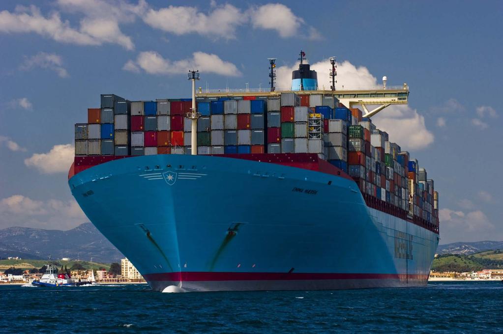 Emma Maersk 14,777 TEU (Launched 2006) Vessel type: Gross tonnage: Summer DWT: