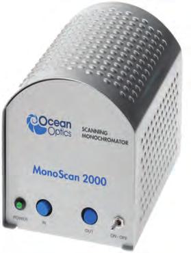 Sampling Accessories Sampling Accessories Light Modification MonoScan2000 The MonoScan2000 is a computer-controlled scanning monochromator with a 300-700 nm wavelength range.