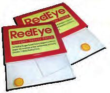 RedEye Optical Sensing Patches Self-adhesive Patches for Non-intrusive Oygen Measurements Sensors The RedEye indicator patch measures oygen non-invasively in sealed packaging and containers used in
