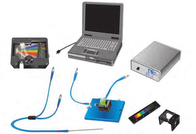 Setup: Fluorescence Resources Resources Overview Fluorescence measurements require a sensitive detector and an effective filter for discriminating between powerful ecitation source wavelengths and