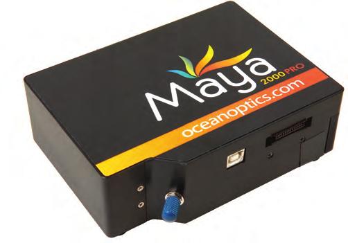 Spectrometers QE65000 and Maya2000 Pro Spectrometers Scientific-Grade Spectroscopy in a Small Footprint Ocean Optics offers highly sensitive spectrometers specifically suited for low light-level