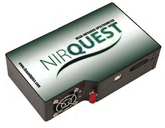 NIRQuest Spectrometers Near-Infrared Measurements for Nearly Anything NIRQuest Spectrometers These small-footprint spectrometers cover various ranges from 900-2500 nm and are ideal for demanding