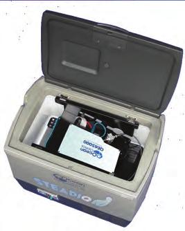 The SteadiQ provides an environmentally controlled atmosphere for your Ocean Optics spectrometer, helping to stabilize temperature effects and eliminate temperature drift in inclement conditions or