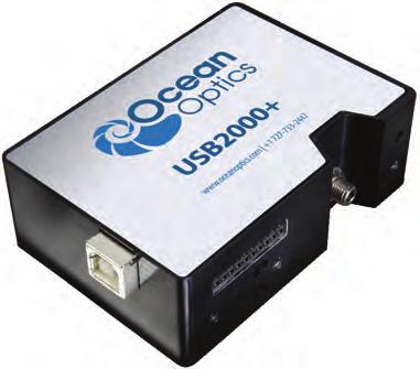 USB Series Spectrometers Overview Choosing the Best USB2000+ or USB4000 Option for Your Application Ocean Optics USB-Series spectrometers are versatile performers for a wide array of applications.