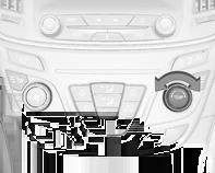 154 Control climatizare Modul automat AUTO Setările de bază pentru confort maxim: Apăsaţi butonul AUTO, distribuţia aerului şi turaţia ventilatorului sunt reglate automat.
