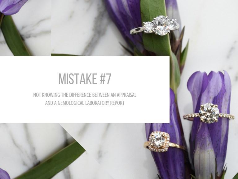 16 THE TOP TEN MISTAKES MADE WHEN PURCHASING A DIAMOND NOT KNOWING
