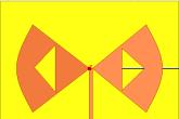 The Sierpinski Fractal bowtie antenna is designed and its radiation parameters are obtained.