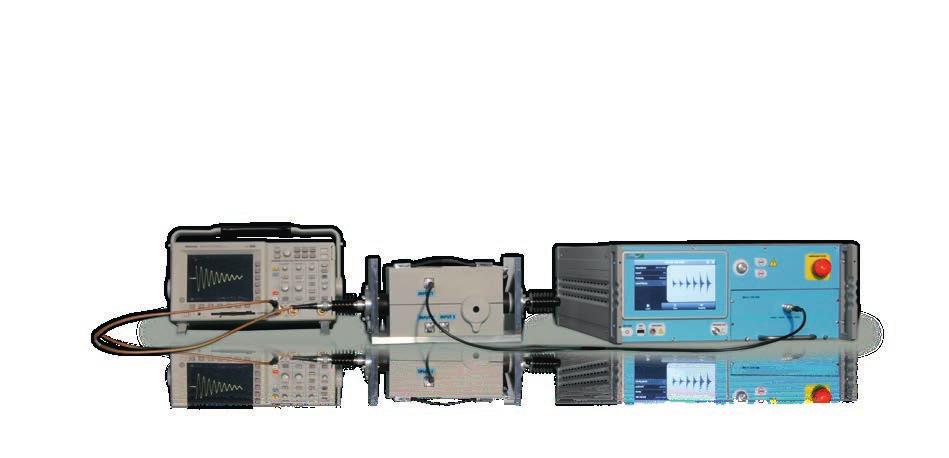 FLEXIBLE SOLUTION MIL3000 modular test system is the first of its kind to employ touch screen technology.