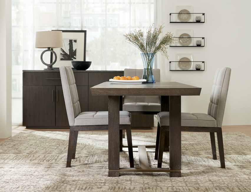 Friendship Table with One 24" Leaf 64W x 32 1/4D x 36H 6202-75900-DKW Maricopa Buffet 78W
