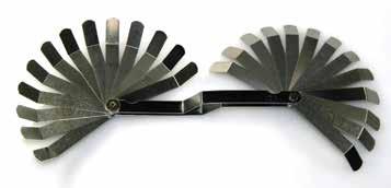 and cranked blade design * Some sets include brass blades for automotive electronic ignition applications Part No.