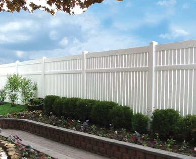 Semi-Privacy Fencing Fencing Our semi-privacy fences offer just the right amount of seclusion for homeowners who