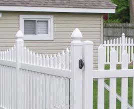 Picket Fencing Our classic picket fences can dramatically change the look of your yard adding beauty and warmth to the landscape.