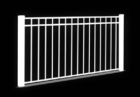 Aluminum Fencing Our ornamental aluminum fencing brings the traditional look of wroughtiron fence to