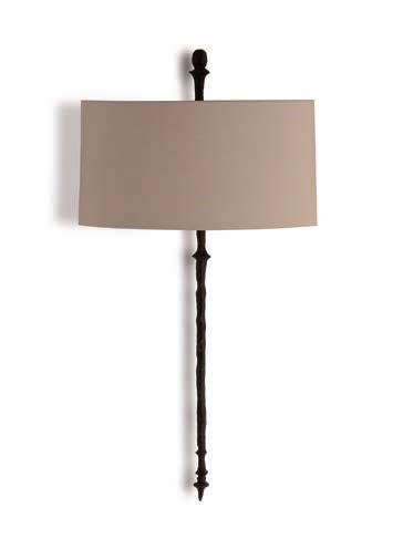 2 3 4 TWL28 OLIVIER WALL LIGHT 190mm Fixing Point HEIGHT 815mm 32 WIDTH 160mm 6 1 /4 WITH SHADE 406mm 16 PROJECTION 152mm 6 BACKPLATE DIMENSIONS H 51mm (2 ) x W 153mm (6 ) 1 Bronzed/2 Burnt Silver/3