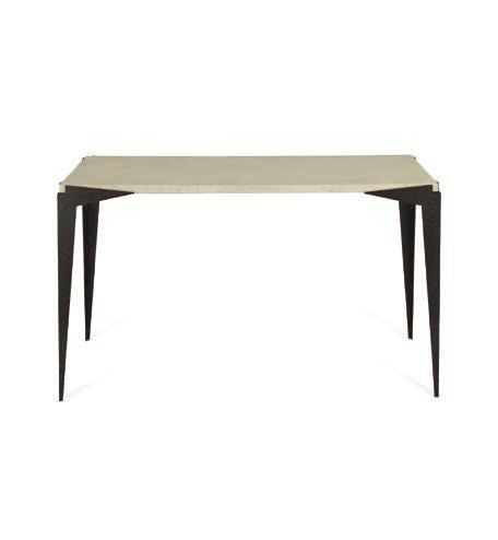 2 3 4 CCT44 EQUINOX CONSOLE HEIGHT 800mm 31 1 /2 WIDTH 1410mm 55 1 /2 DEPTH 460mm 18 1 Bronzed/2 Burnished Gold/3 Burnished Silver/ 4 New Bronze with Faux Limestone or Faux Slate top Steel