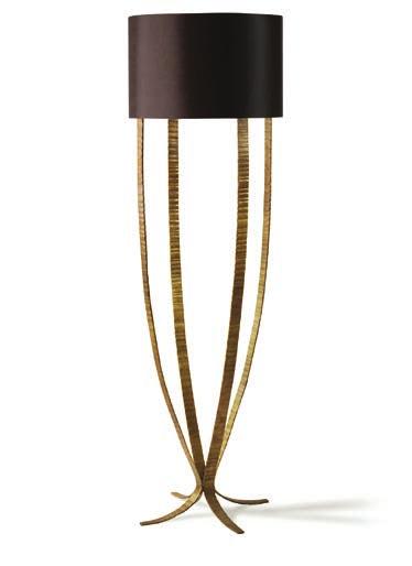 1 MFL29L ALFONSE FLOOR 2 HEIGHT 1458mm 57 1 /2 WITH SHADE 1700mm 67 WIDTH 502mm 19 3 /4 WITH SHADE 508mm 20 1 Burnt Silver/ 2 Fired Copper with Bright Gold/ 3 French Brass Forged steel with