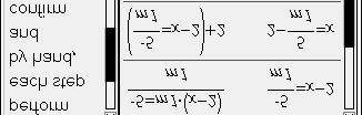 Substitute y=0 and solve for x in terms of m1. 3. There was a small error message that appeared. Why? 4.
