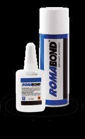 OTHER ADHESIVES ROMABOND UF 1008 Urea based adhesive supplied in powder form. Suitable for pressing natural veneer onto chipboard or MDF panels. E1 norm.