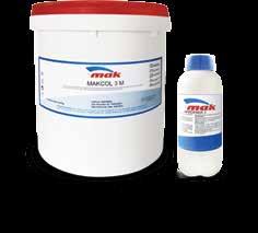 ROMABOND 2001 Romabond 2001 is a water-based adhesive used in bonding PVC foils on MDF in membrane vacuum press machines.