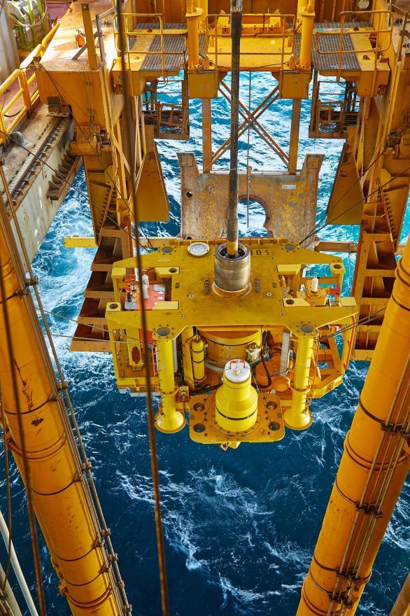 Sole-3 flowback test Running of Sole-3 subsea wellhead tree Manta The business case for the development of the Manta gas field has been reinforced by gas supply and demand forecasts, customer