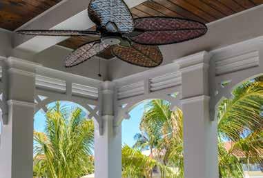 LOUVERS / GRILLES One of the most visible adaptations of the English colonial style in the tropical climate of the Caribbean is the abundance of louvers.