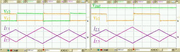 =5V v x2 v i i v v i i Figure E-12: Experimenal waveforms