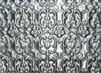 98 EMBOSSED TIN Sold by the foot. 25 gauge steel. Item # Item Color Width Height.