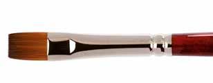 Art Spectrum Synthetic Kolinsky - Long Handle This innovative new brush is made from selected synthetic hair that perfectly imitates the Kolinsky hair in elasticity, high liquid holding capacity and