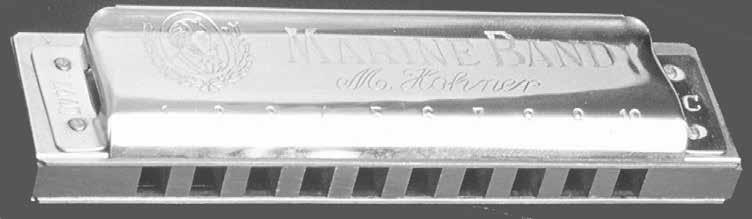 PARTS OF THE HARMONICA Cover Plate Key Reed Plate Holes Comb Hole Numbers SELECTING AND CARING FOR YOUR HARMONICA We will be using a 10 hole diatonic harmonica in the key of C.