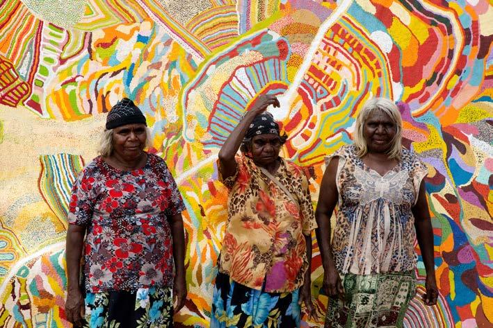 Around 14,000 remote Aboriginal and Torres Strait Islander artists have created artistic, economic and social returns, overwhelmingly through the services of around 90 art centres.
