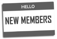 WELCOME NEW MEMBERS Ronnie Hearn-Longview Thank you RCTHA members for your support. We are now at 62 members and growing!