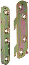 (Height 100 mm) Mounting: Left and right hand : For screw fixing Supplied with (per