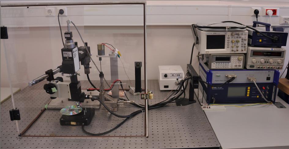 S. Necipoglu et al. / Mechatronics 21 (2011) 1098 1107 1101 LDV source LDV XYZ nano-stage controller probe manual stage XYZ nano-stage manual stage control circuit Fig. 4. Our AFM set-up. Fig. 5.
