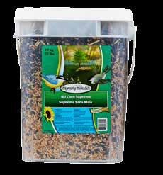 Seed Pails Seed Pails No Corn Supreme Pail Corn-free blend designed to attract a wide variety of common feeder birds.