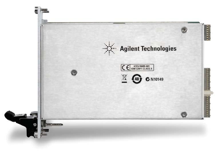 Overview Introduction The Agilent M9185A is a digital/analog converter (D/A converter) which has eight or 16 independent, isolated channels capable of supplying high voltage levels in parallel as