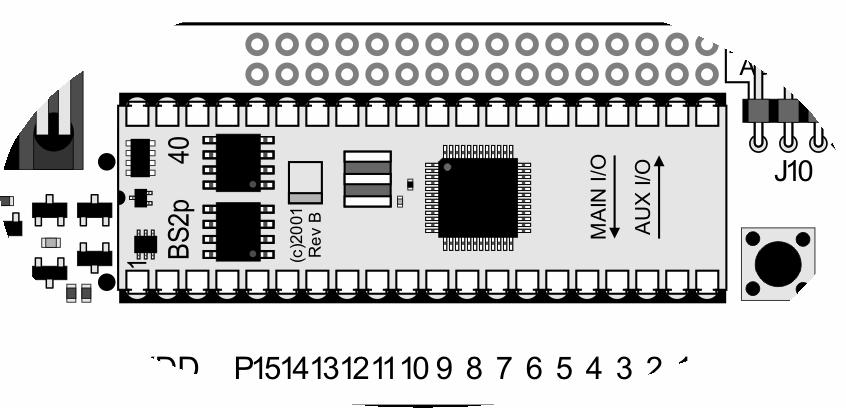 The BS-IC can be programmed through a standard serial port when using the BS Serial Adapter (#, available separately).