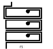 Inductance (H) 1.E 8.E-7 6.E-7 4.E-7 2.E-7..E-7.E-7.E-7.E-7 (a) (b) Fig.1 (a) Inductor resonator layout and (b) self-resonant frequency of inductor resonator III.