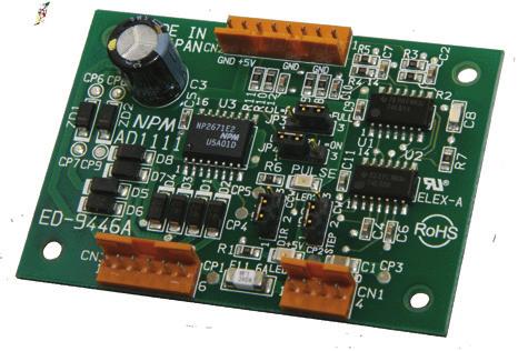 7 NPMC Series The PPCI series (PPCI7443) is an advanced PCI-bus format 4-axis motion control board that
