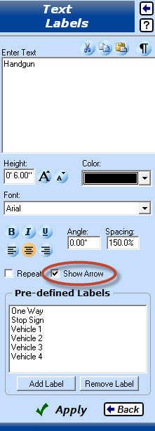 18) Add a Text Label to the drawing. a) Open the Text tool.
