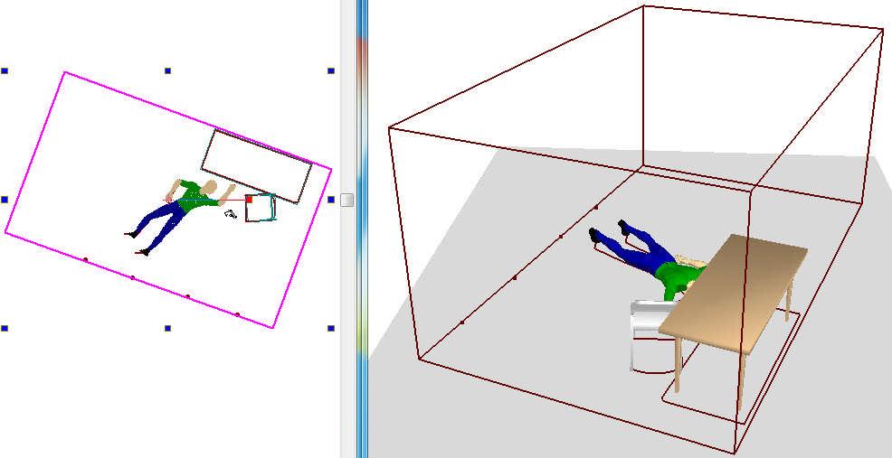 PART 2) Final Scene Work (3D) 20) Turn 2D Trace Mode OFF. NOTE: Turning off 2D Trace Mode means that connecting to points in the CZ Point Cloud tool will generate 3D data.