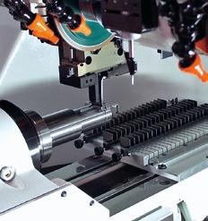 This cost-effective solution offers the highest flexibility and productivity. Insert blade option Up to 76 tools. A flexible loading system for insert blade grinding, mounted on the worktable.
