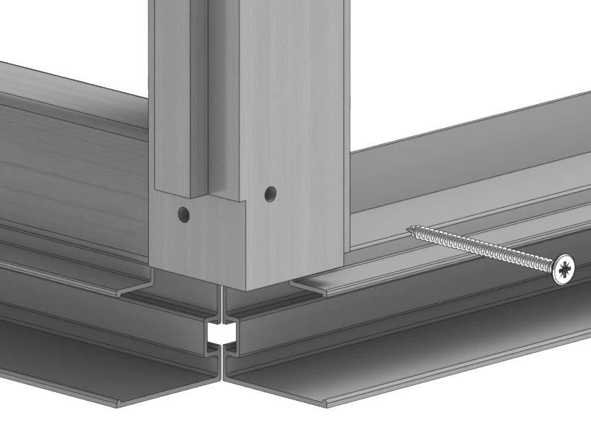 don t intersect each other. Now offer the side corner to the eaves bar slotting the tennon into the mortise shown in diagram 5, do not fix this joint as it will be done at a later stage.
