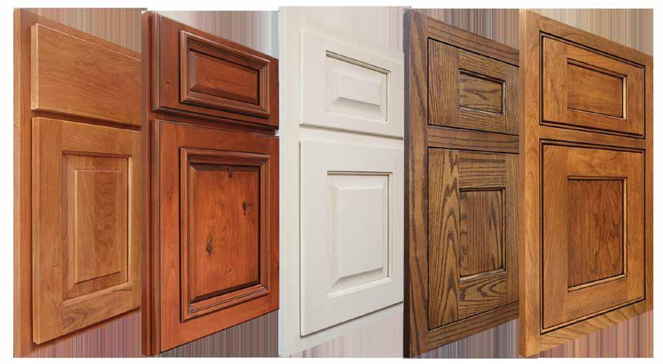 Door Overlay & Inset Options Shiloh Cabinetry offers the ultimate in flexibility with five types of framed cabinetry to combine with our great collection of door styles and finishes.