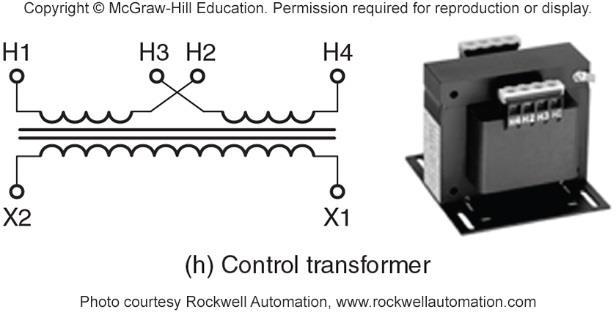 Transformer CT Current Transformer TRANS - Transformer (Control Transformer) PRI - Primary SEC - Secondary Prof.