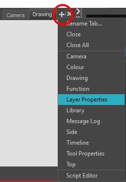 Bias Layer Properties The Layer Properties editor or view lets you adjust the properties of a layer in the Timeline view or a node in the Node view.