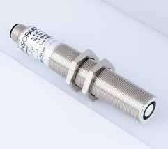 UM 8-60/50 Ultrasonic sensor with switching output PRODUCT HiGHLiGHTS Robust M8 metal housings for harsh operating conditions Optional brass or stainless steel housings Operating scanning distance